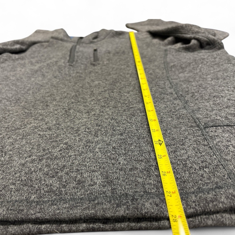 Woolrich Men's Half-Zip Pullover Sweater – Gray Heather – XXL - Picture 4 of 7